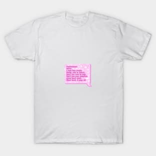 Barbz Stay in School T-Shirt